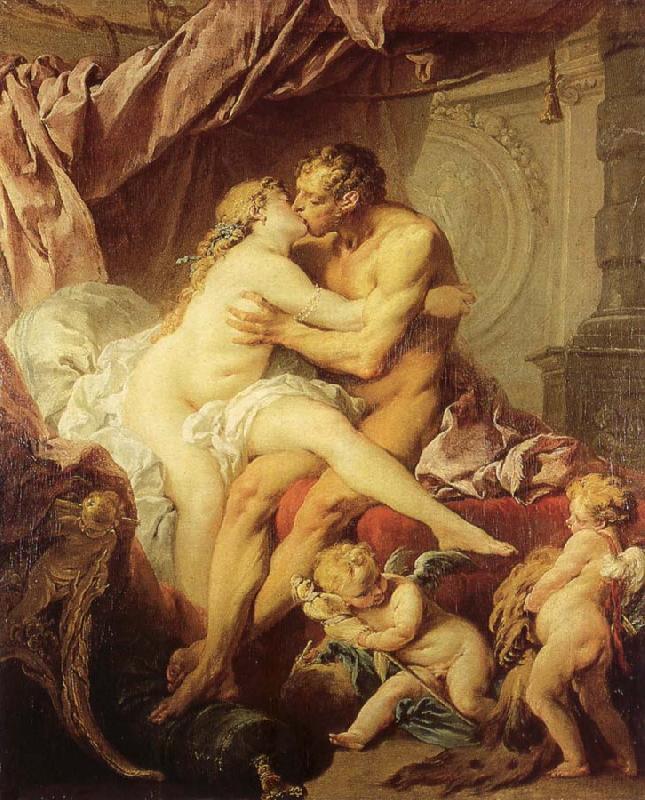 Francois Boucher Hercules and Omphale Sweden oil painting art